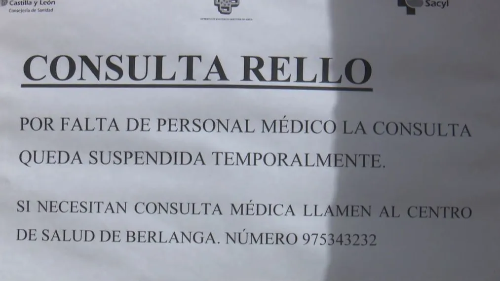 Alarmante falta de médicos en varios pueblos de Soria: "Vivimos cruzando los dedos para no ponernos malos" Alarmante falta de médicos en varios pueblos de Soria: "Vivimos cruzando los dedos para no ponernos malos"