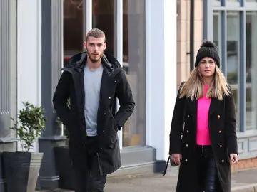 Edune y David De Gea Edune y David De Gea