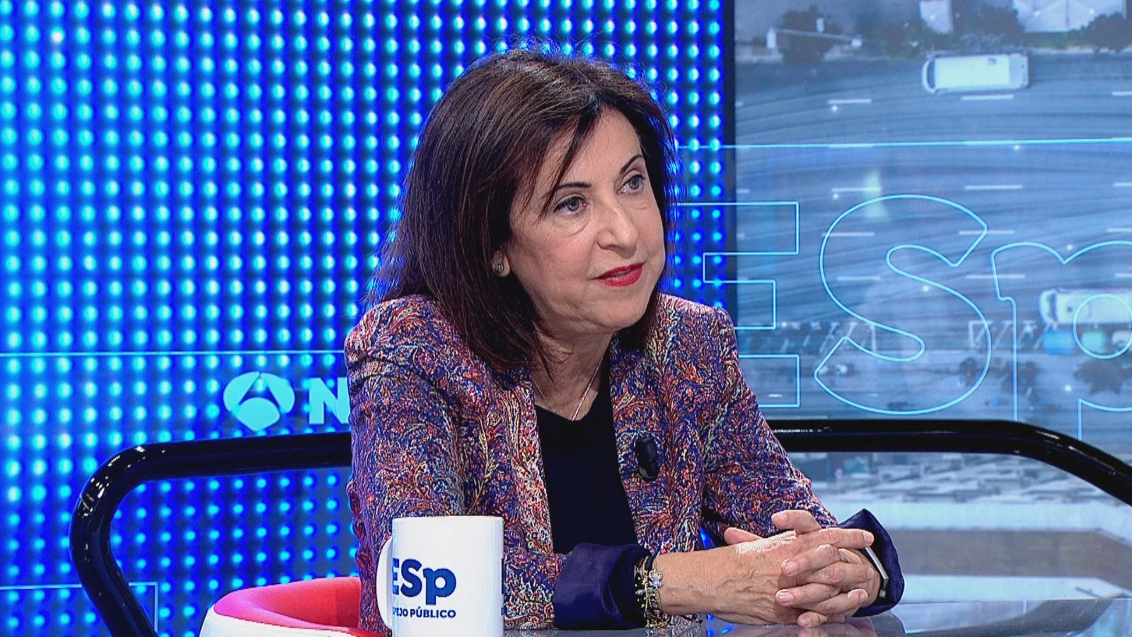 Margarita Robles sobre el ministerio de la verdad: "La desinformación es un arma y un gobierno tiene que estar preparado" Margarita Robles