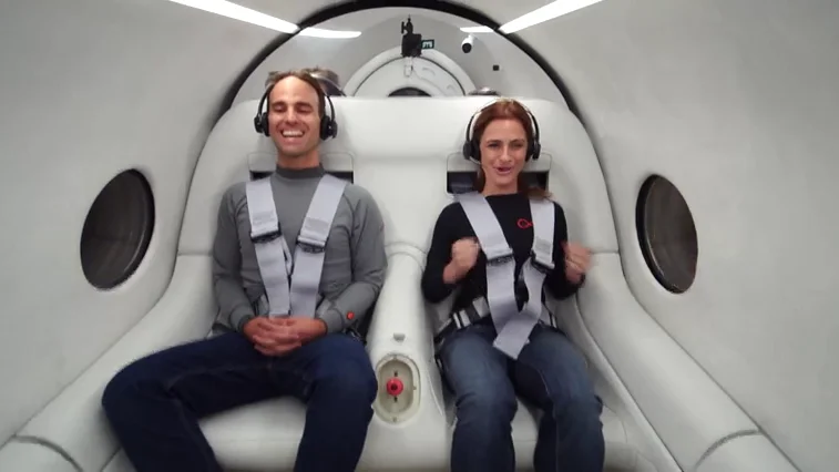 &iquest;Has viajado en un tren supers&oacute;nico? Hyperloop lo ha hecho realidad 