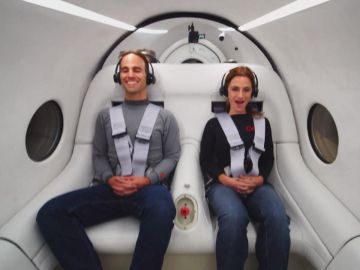 Primera prueba del Virgin Hyperloop