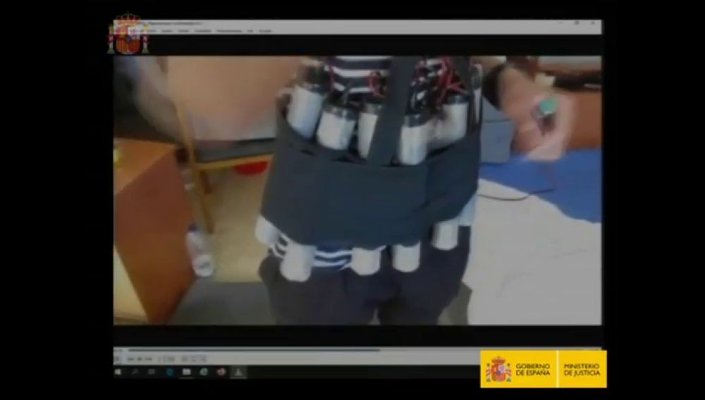 Muestran vídeos inéditos de cómo prepararon los explosivos en el juicio por los atentados de Barcelona y Cambrils