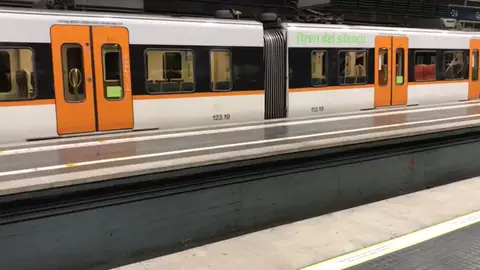 Tren del silencio en Tarragona para evitar la expansión del coronavirus Vagones del silencio
