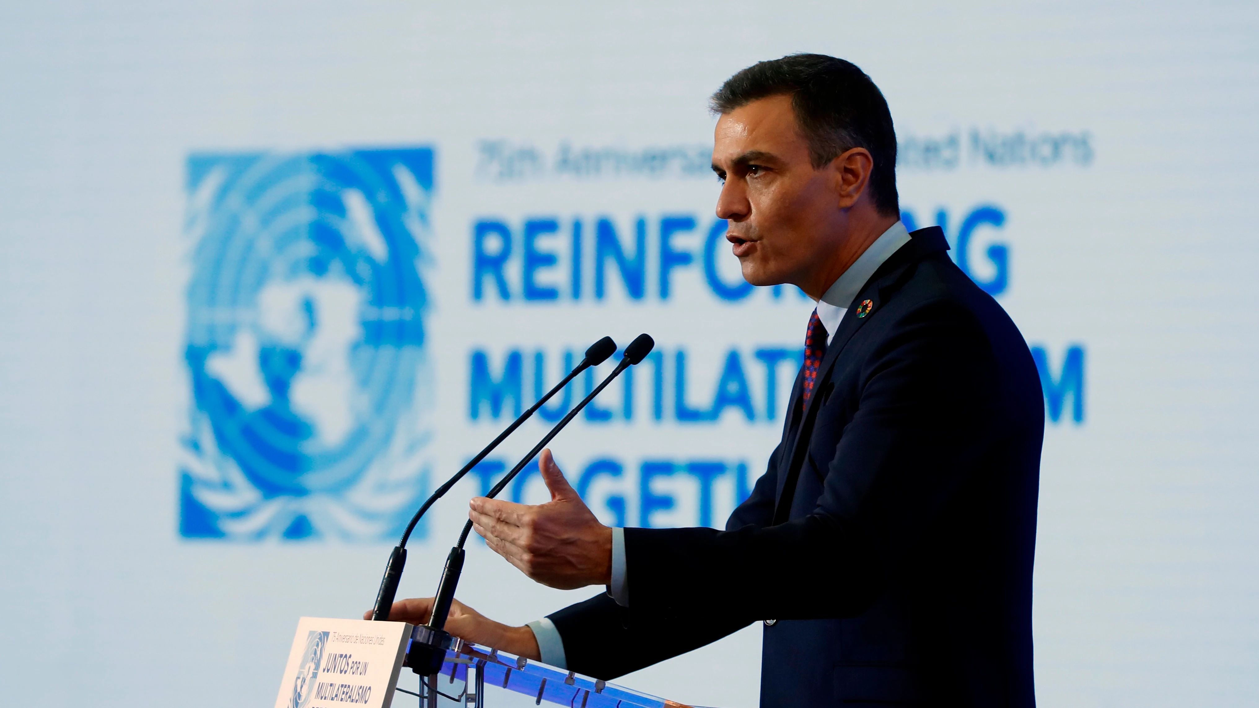 El presidente del Gobierno, Pedro S&aacute;nchez