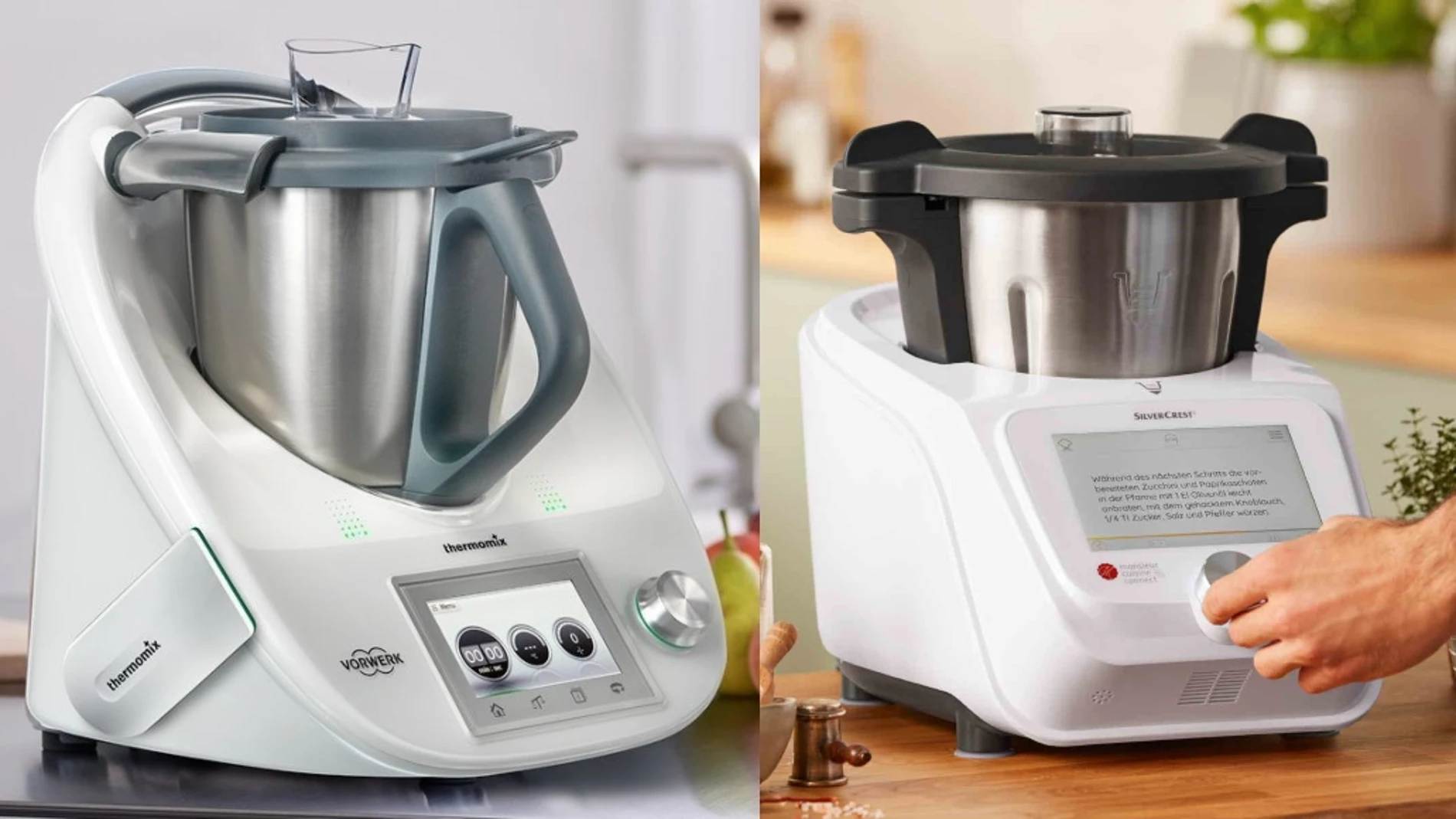 Thermomix vs. robot de cocina de Lidl Thermomix vs. robot de cocina de Lidl