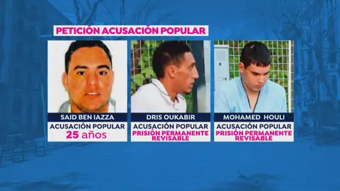 Los presuntos terroristas de los atentados en Cataluña que hoy se sientan en el banquillo Los presuntos terroristas de los atentados en Cataluña que hoy se sientan en el banquillo