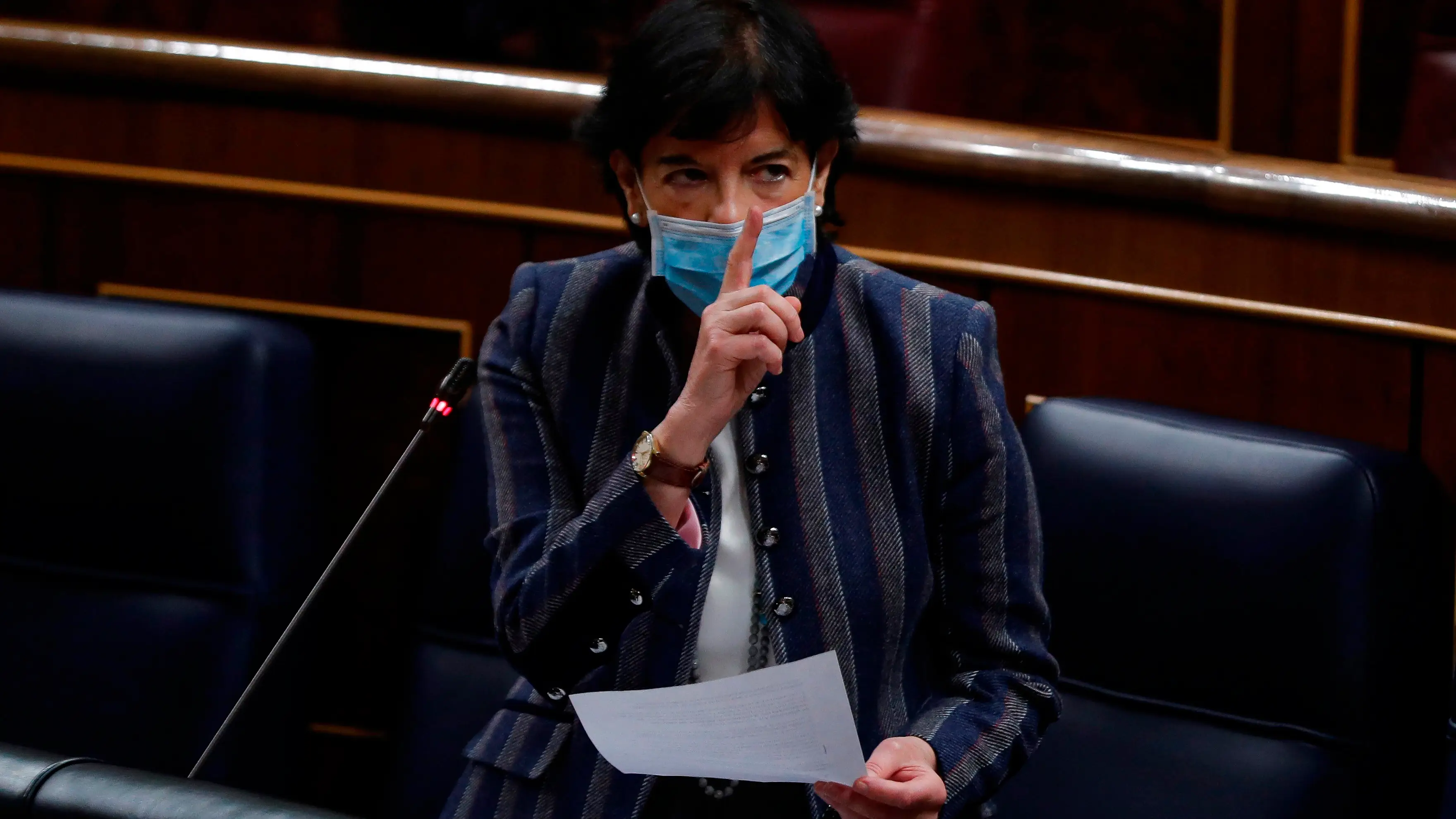 NO UTILIZAR La ministra de Educación, Isabel Celaá La ministra de Educación, Isabel Celaá