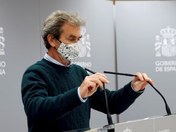 Fernando Simón, durante su última comparecencia