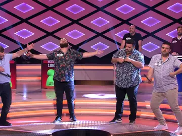 Los ‘Mactetis’ hacen pleno con mucha chiripa y lo celebran con un divertido baile Los ‘Mactetis’ hacen pleno con mucha chiripa y lo celebran con un divertido baile