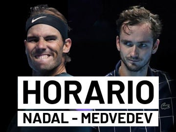 Rafa Nadal - Daniil Medvedev: Horario y dónde ver las semifinales de la ATP Finals en directo 