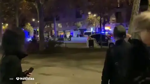 La Guardia Urbana dispara a una persona aa La Guardia Urbana dispara a una persona aa