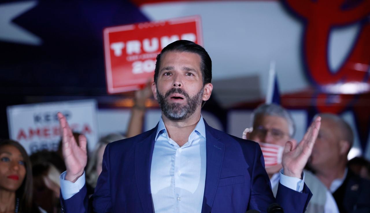 Donald Trump Jr., el hijo mayor del presidente estadounidense, Donald Trump