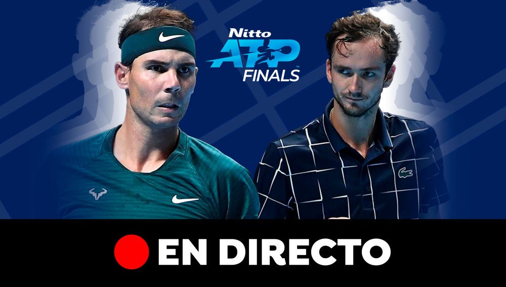Rafa Nadal - Daniil Medvedev: Partido de hoy del ATP Finals, en directo