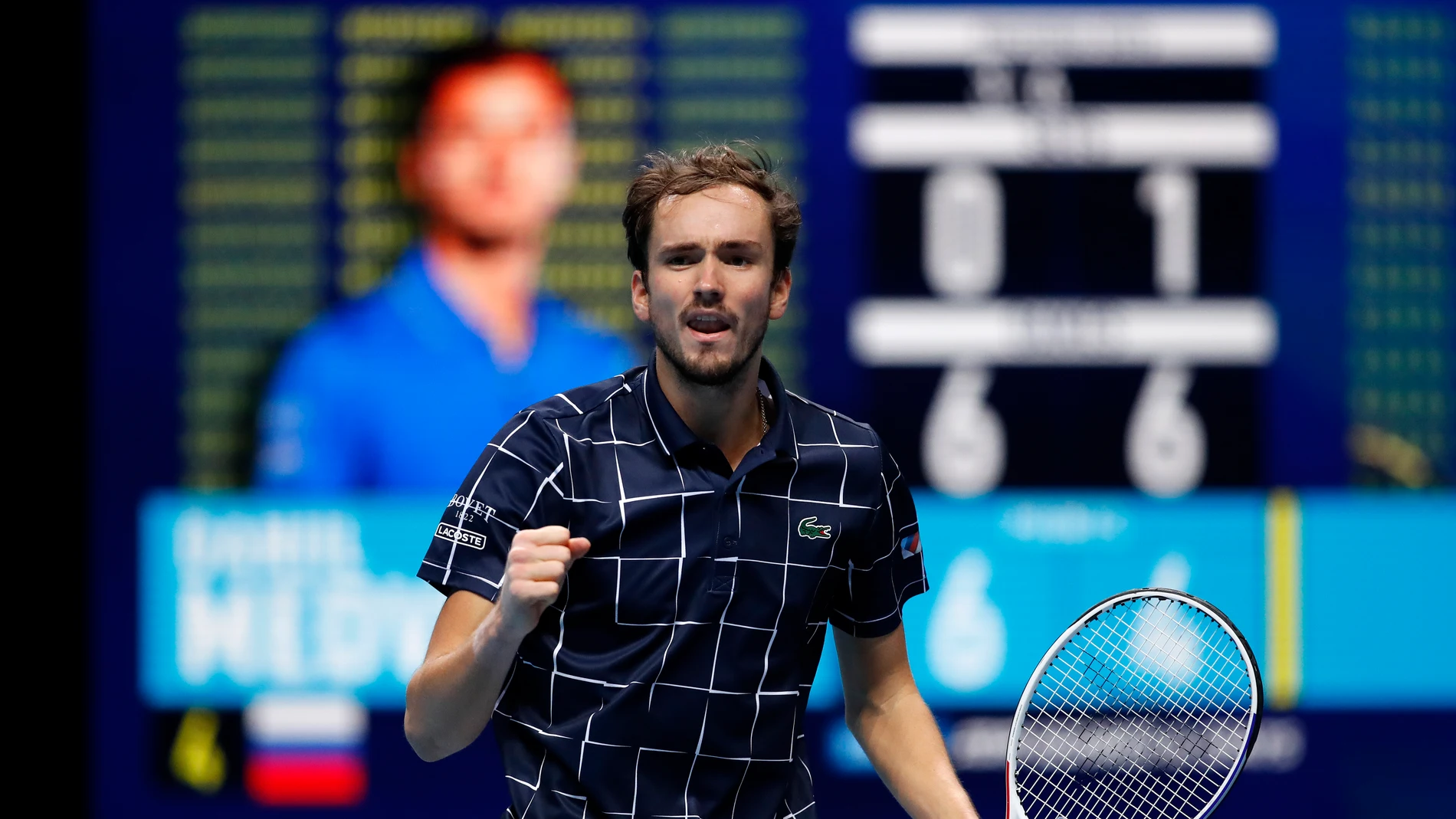 Medvedev se mete en la final el torneo de maestros Medvedev se mete en la final el torneo de maestros