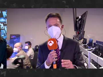 Matías Prats bromea con Mónica Carrilo tras su paso por 'Mask Singer' Matías Prats bromea con Mónica Carrilo tras su paso por 'Mask Singer'