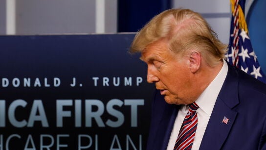 El presidente de los Estados Unidos, Donald Trump