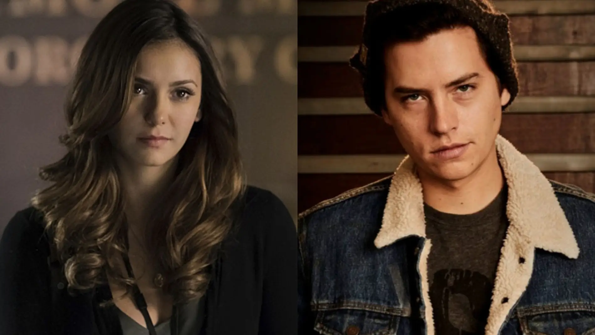 Nina Dobrev en 'Crónicas vampíricas' y Cole Sprouse en 'Riverdale'