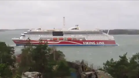 Ferry Finlandia Accidente