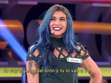 Myriam aspira a ser 'El rey león' y lo dice cantando en el programa 2.000 de '¡Ahora caigo!' Myriam aspira a ser 'El rey león' y lo dice cantando en el programa 2.000 de '¡Ahora caigo!'