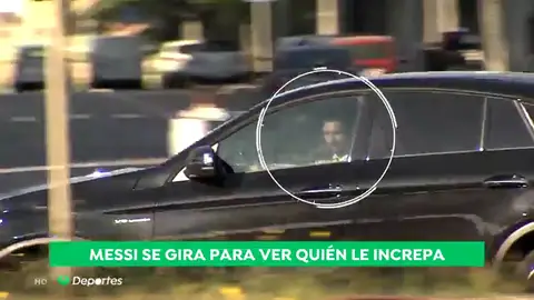 La reacción de Messi al ser increpado por un aficionado a la salida del entrenamiento La reacción de Messi al ser increpado por un aficionado a la salida del entrenamiento