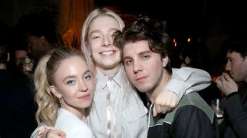 Lukas Gage, Hunter Schafer y Sydney Sweeney, actores de 'Euphoria'