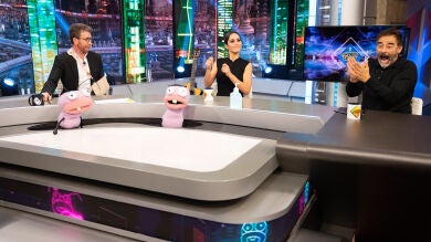 Megan Montaner y Eduard Fernández se vuelven adictos al nuevo juego de Trancas y Barrancas: 