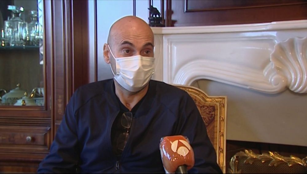 Enrique García, ingresado en la UCI por coronavirus