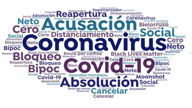 Estas son las 16 'palabras del a&ntilde;o' en 2020 del Diccionario Oxford: coronavirus, distanciamiento social o Black Lives Matter