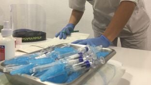 Test de ant&iacute;genos distribuidos por la Conselleria de Sanidad.