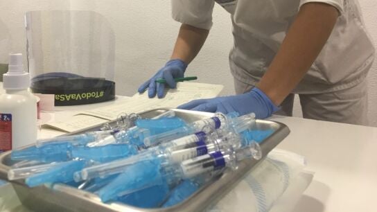 Test de ant&iacute;genos distribuidos por la Conselleria de Sanidad.