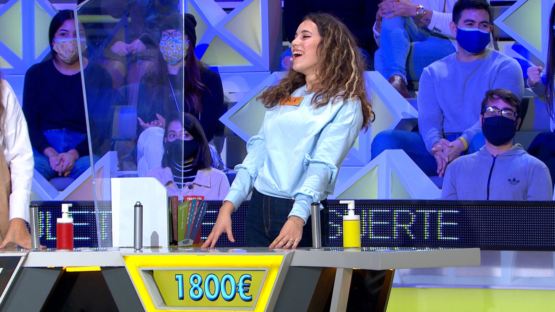 El dolor de una concursante de &lsquo;La ruleta de la suerte&rsquo; al caer en la quiebra con un marcador de esc&aacute;ndalo: &ldquo;&iexcl;Duele, eh!&rdquo;