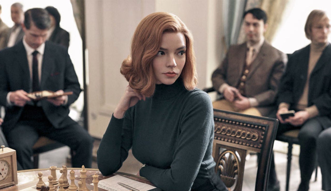 Anya Taylor-Joy en 'Gambito de Dama'