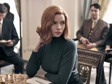 Anya Taylor-Joy en 'Gambito de Dama' Anya Taylor-Joy en 'Gambito de Dama'