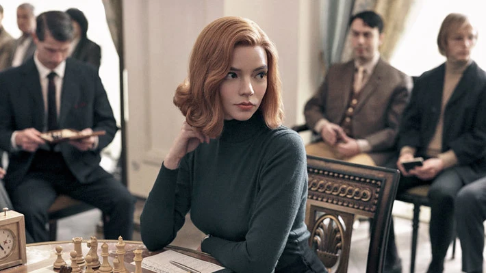 Anya Taylor-Joy en 'Gambito de Dama'