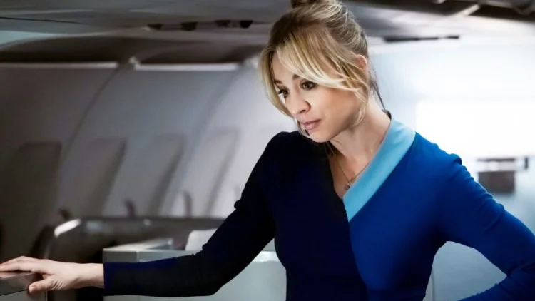 'The flight attendant' 'The flight attendant'