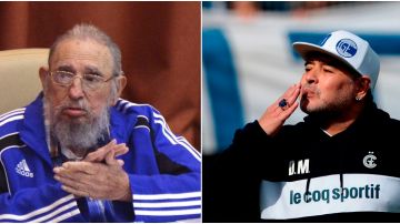Maradona muere el mismo día que su amigo Fidel Castro, 4 años después 
