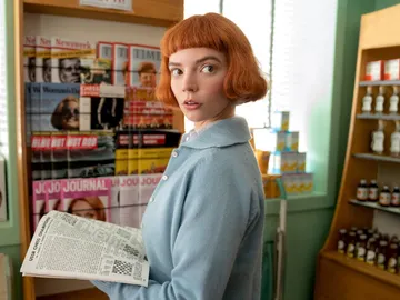 Anya Taylor-Joy en 'Gambito de dama' Anya Taylor-Joy en 'Gambito de dama'