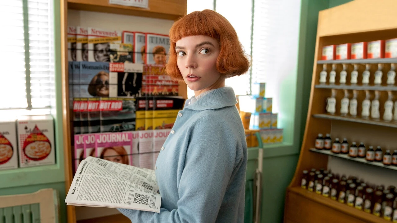 Anya Taylor-Joy en 'Gambito de dama'