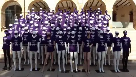 Un ejército de guerras en el Día internacional contra la Violencia de Género en Denia Un ejército de guerras en el Día internacional contra la Violencia de Género en Denia