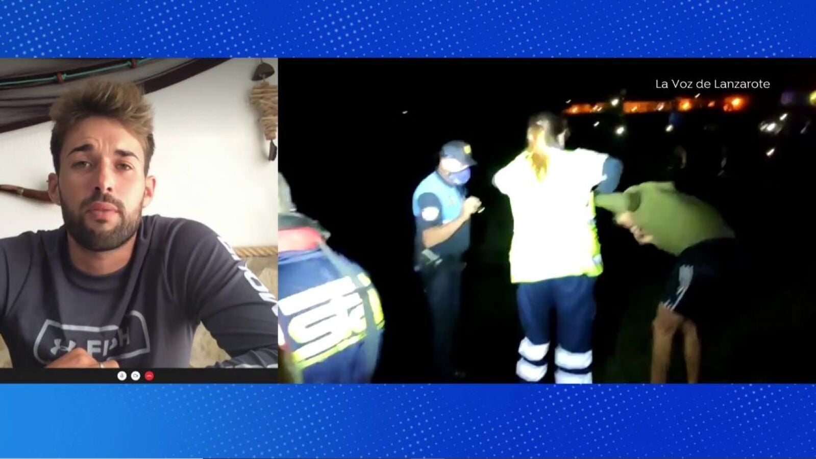 Rescate de inmigrantes en Lanzarote: 