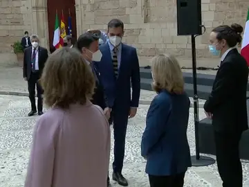Pablo Iglesias reconoce tensiones en el Gobierno: "Deberíamos aprender de Italia" Pablo Iglesias reconoce tensiones en el Gobierno: "Deberíamos aprender de Italia"
