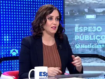 Isabel Díaz Ayuso en Espejo Público Isabel Díaz Ayuso en Espejo Público