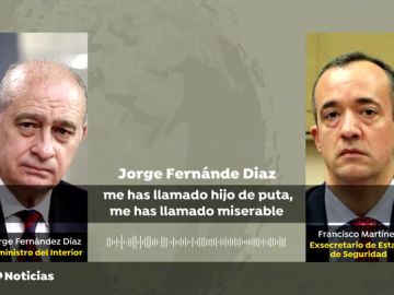 Los tensos audios del careo entre Jorge Fernández Díaz y el que fue su número dos 