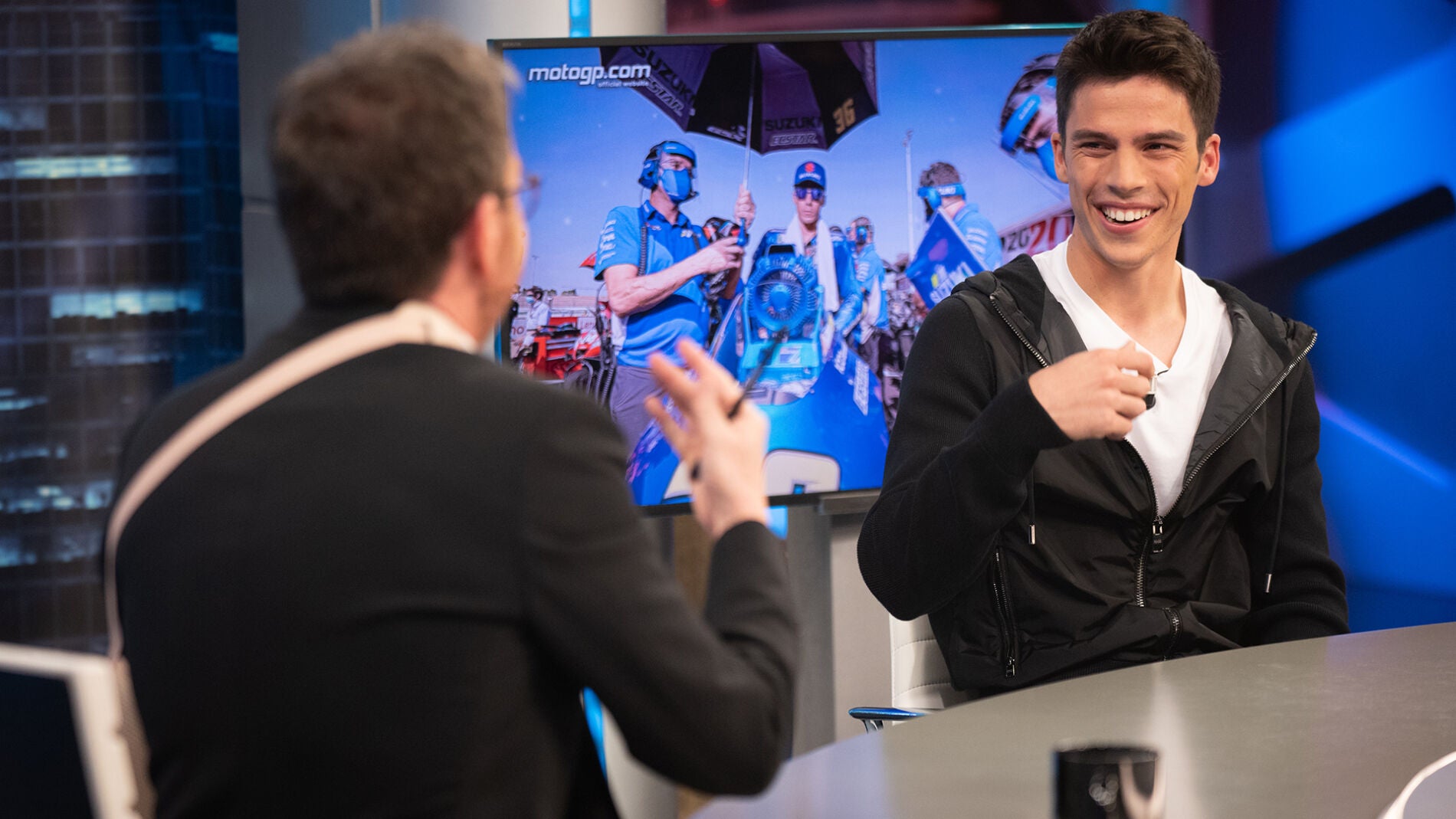 Joan Mir confiesa en 'El Hormiguero 3.0' c&oacute;mo se siente a m&aacute;s de 355km por hora: "Te acostumbras"