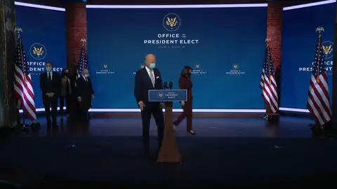 Joe Biden: "Estados Unidos está de vuelta para liderar el mundo" Joe Biden: "Estados Unidos está de vuelta para liderar el mundo"