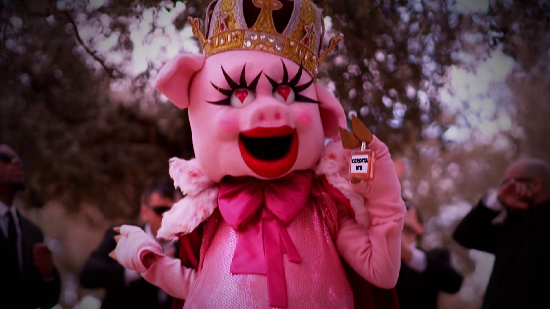 El dato clave de la Cerdita: “Siempre voy perfumando mi mundo con mi perfume favorito”