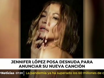 Jennifer López presenta su nueva canción 'In The Morning' con una imagen suya completamente desnuda