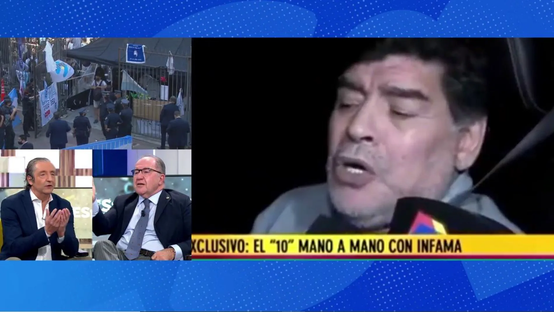 Debate sobre Maradona