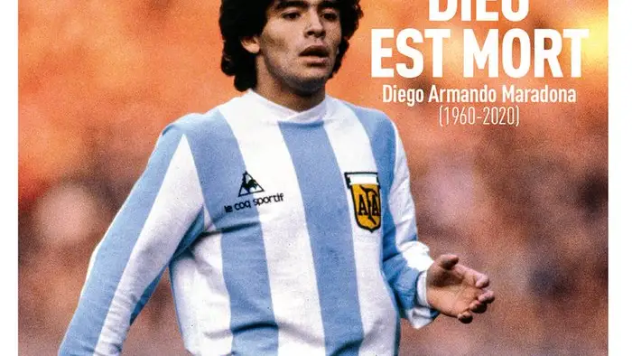 Las portadas de la prensa mundial tras la muerte de Maradona: "Dios ha muerto" Las portadas de la prensa mundial tras la muerte de Maradona: "Dios ha muerto"