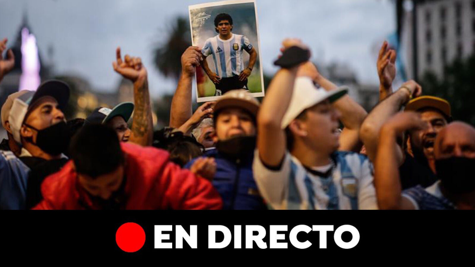 Directo: Velatorio de Maradona en la Casa Rosada hoy, vídeo en streaming